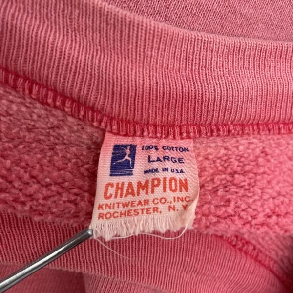 中古】60s ヴィンテージChampion 大文字ランタグ スウェット サイズ