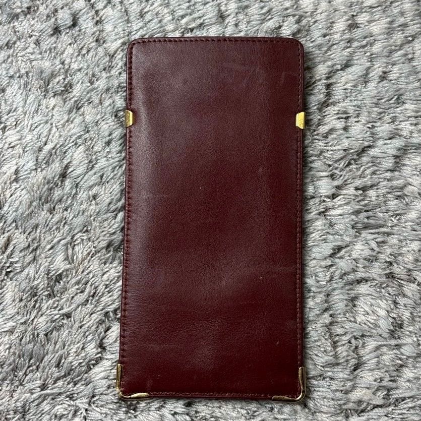 Cartier カルティエ メガネケース ペンケース マストライン レザー