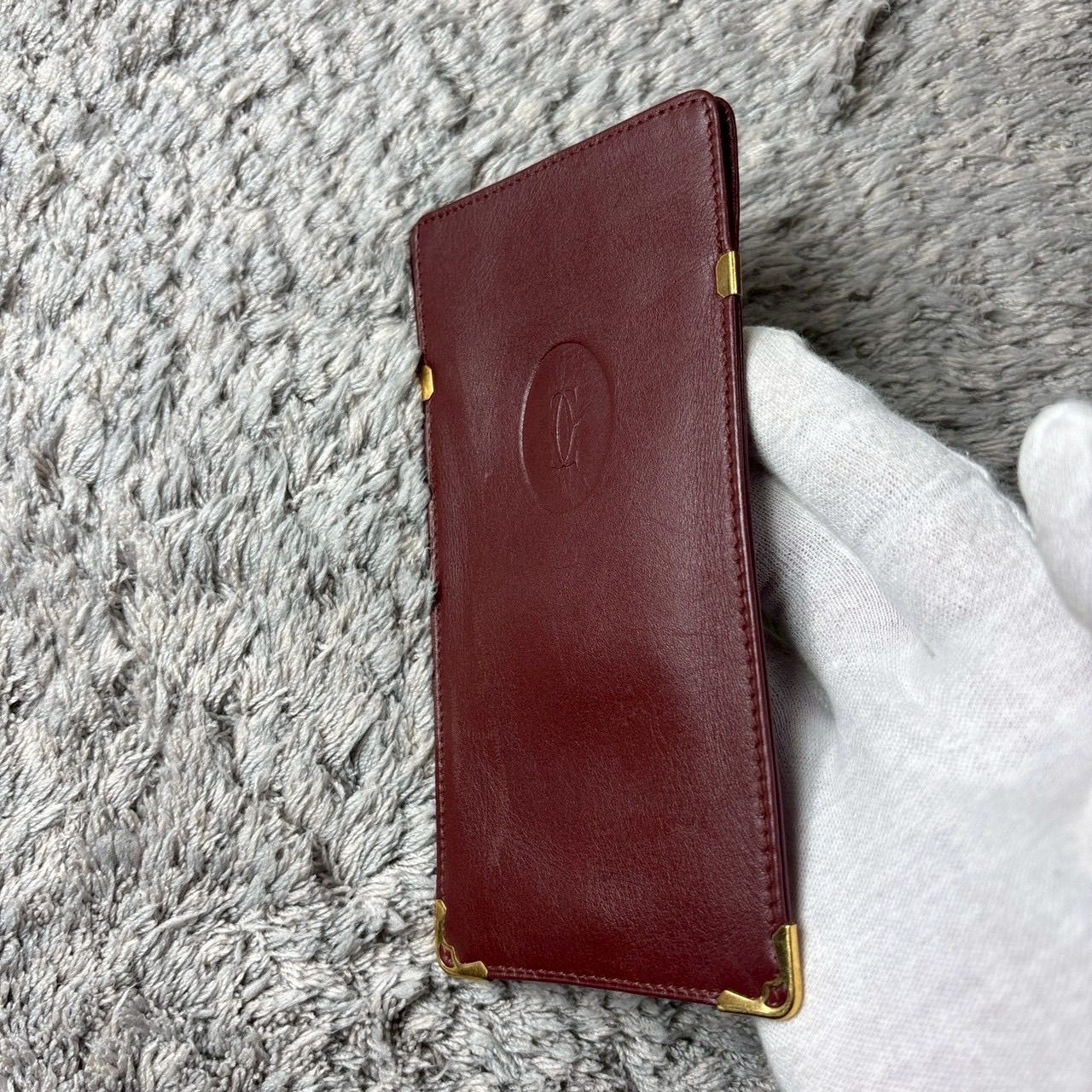 Cartier カルティエ メガネケース ペンケース マストライン レザー