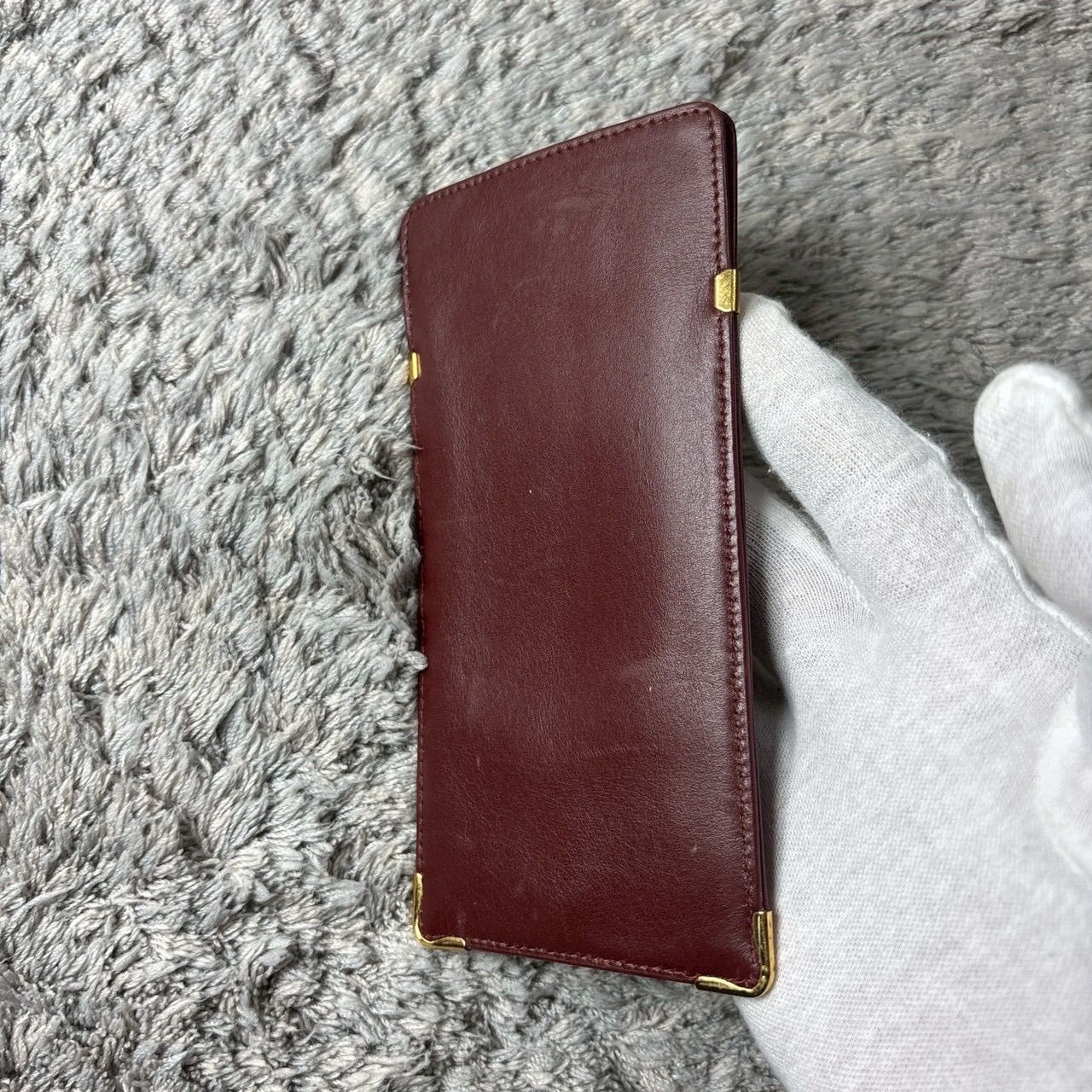 Cartier カルティエ メガネケース ペンケース マストライン レザー