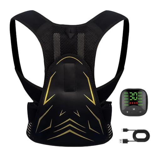 【新品】EMS 腹筋ベルト ジェル不要 首肩背部ベルト 筋トレ 腹筋マシン 腹筋パッド トレーニングマシーン 女性 男性 しい 姿勢へ を整える