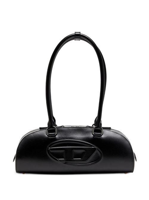 DIESEL 1DR ドームレザーショルダーバッグ 送料無料