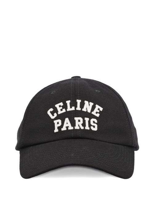 CELINE ロゴ ベースボール キャップ 送料無料