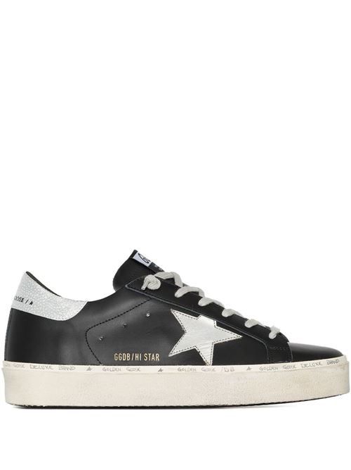 GOLDEN GOOSE ハイスター レザースニーカー 送料無料