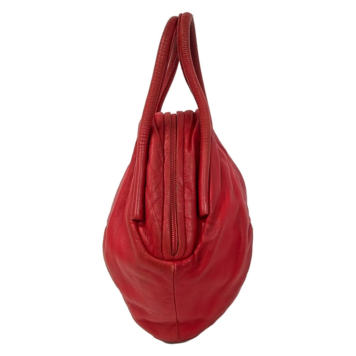 LOEWE(ロエベ) ハンドバッグ - レッド ミニバッグ レザー - メルカリ