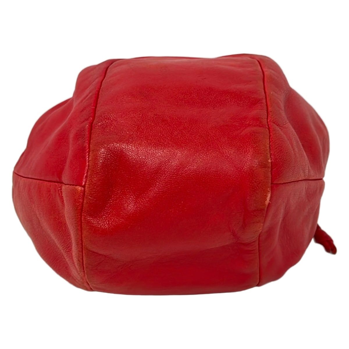LOEWE(ロエベ) ハンドバッグ - レッド ミニバッグ レザー - メルカリ