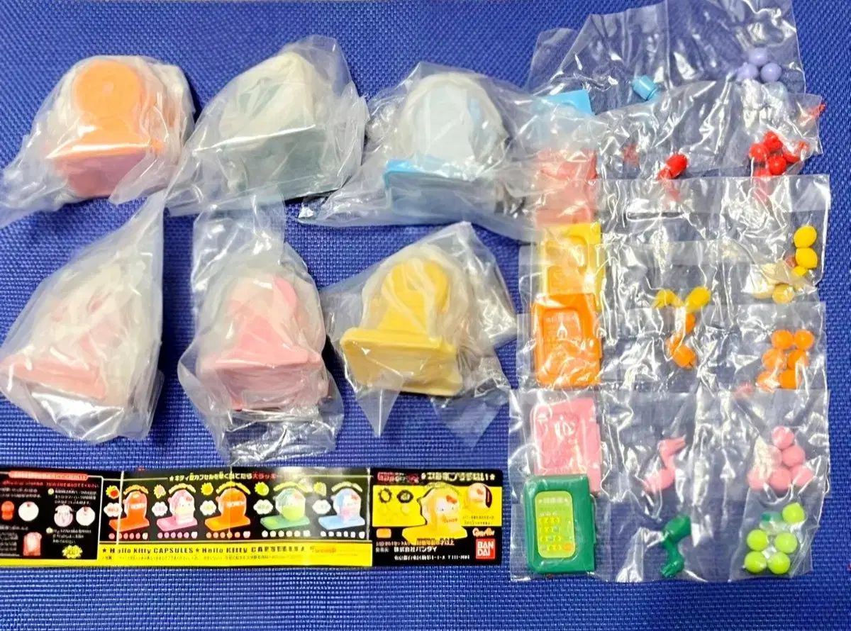 ハローキティガチャ6種セット ハローキティフィギュア ハローキティフルーツ占いガチャ ハローキティガチャ