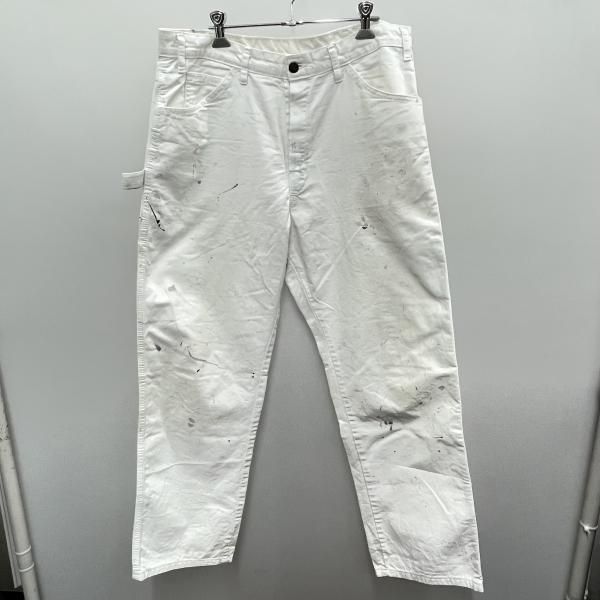 中古】Dickies×Sherwin Williams ペインターパンツ サイズ34×32 白