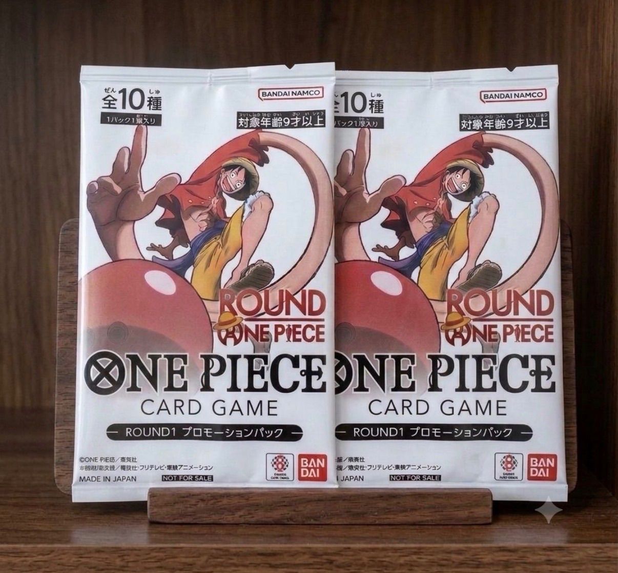 ⭐️ONE PIECE カードゲーム ROUND1 プロモーションパック 2パック 未