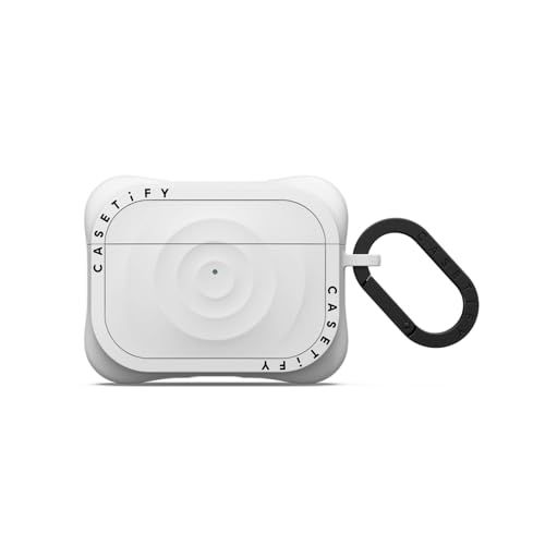 CASETiFY ウェーブ シリコン ケース AirPods Pro 3 - ホワイトyu 790fbd3c