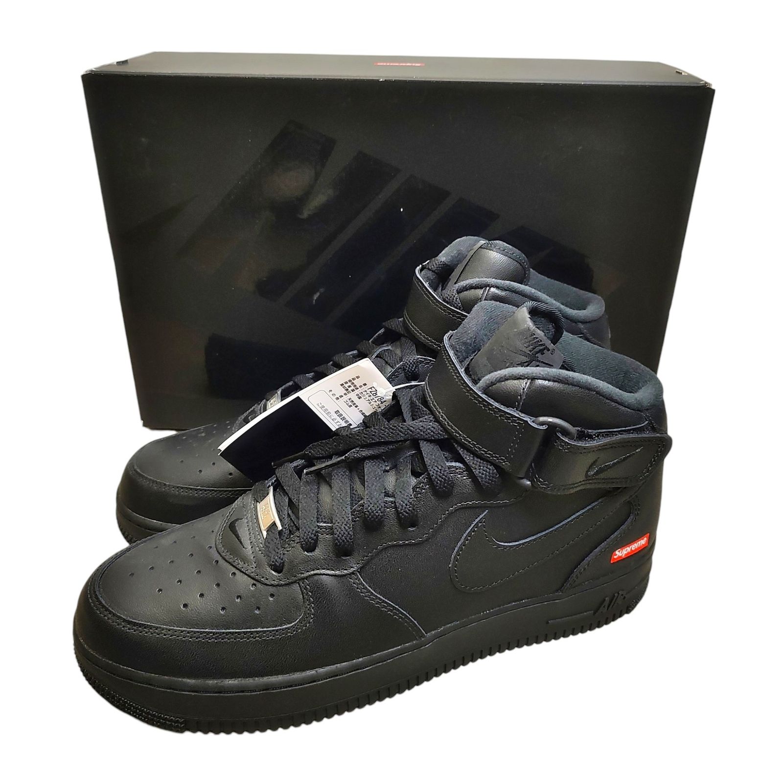 NIKE ナイキ x Supreme シュプリーム Air Force 1 Mid Black FW24 エア 