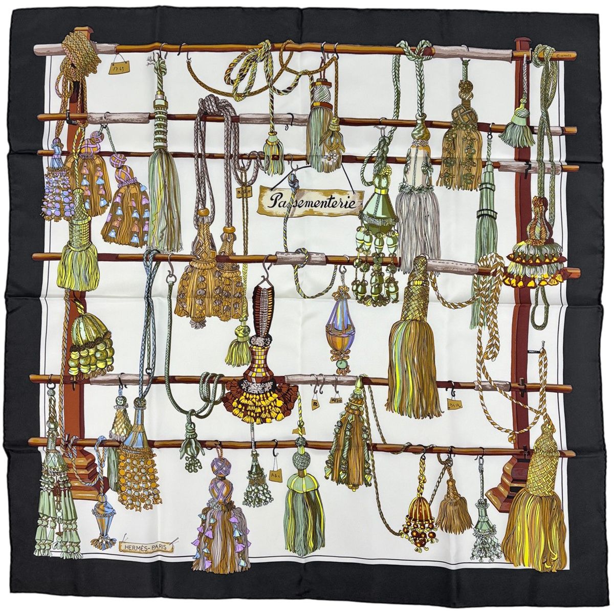 エルメス HERMES カレ90 Passementerie パスマントリー スカーフ