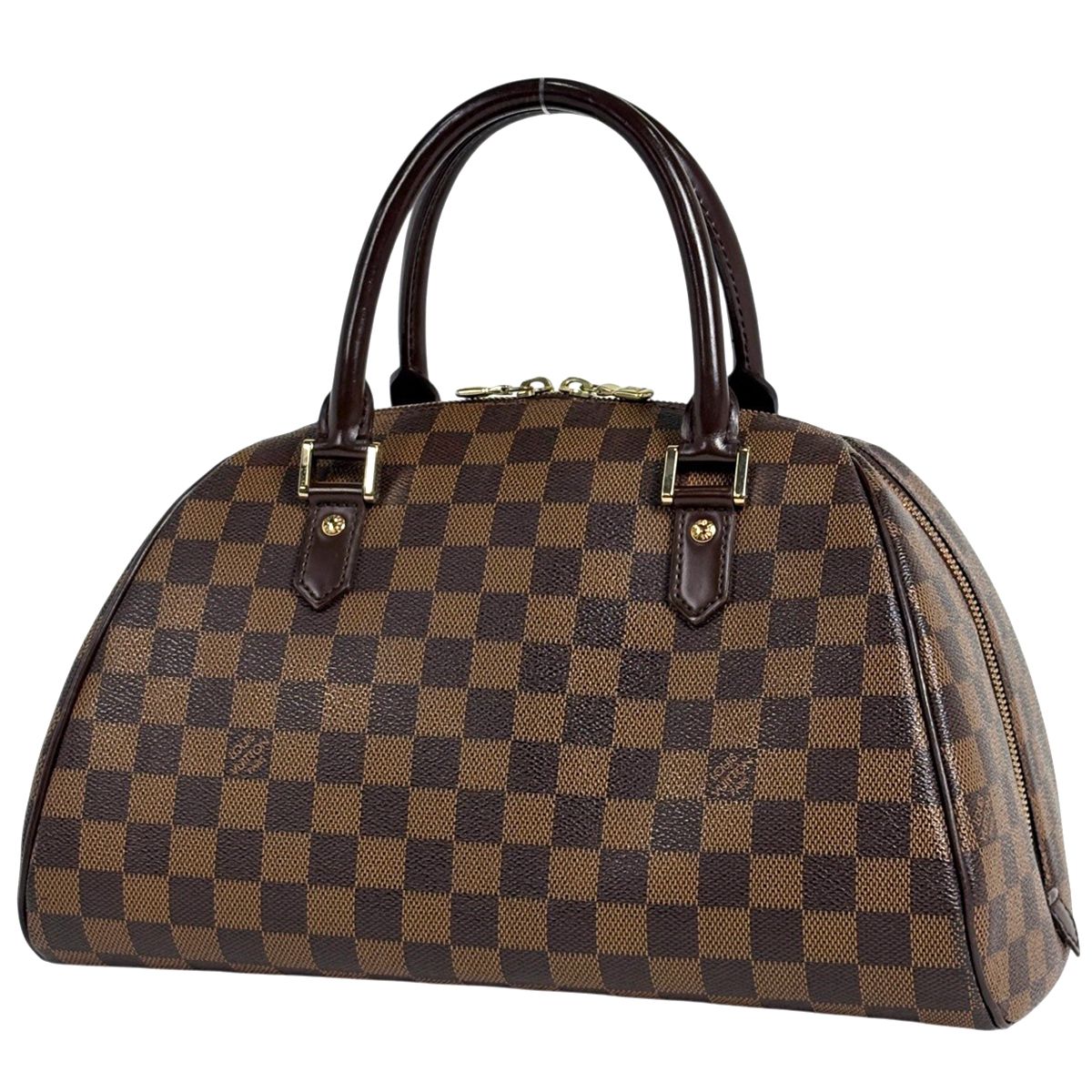 ルイ・ヴィトン Louis Vuitton リベラMM 手提げ ミニボストンバッグ ハンドバッグ ダミエ ブラウン N41434 レディース 【中古】