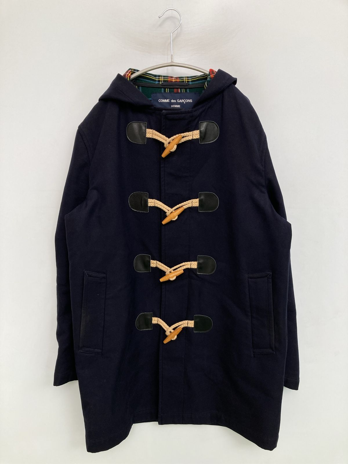 COMME des GARÇONS ブラック ダッフルコート COMME des GARÇONS コムデギャルソン ダッフルコート L ブラック