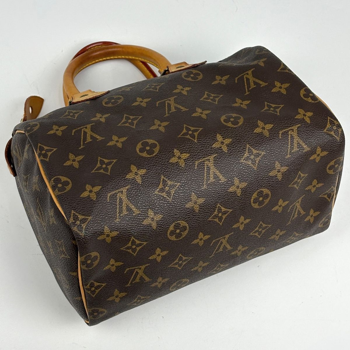 ルイ・ヴィトン Louis Vuitton スピーディ25 ハンドバッグ モノグラム ブラウン M41528 レディース 【中古】