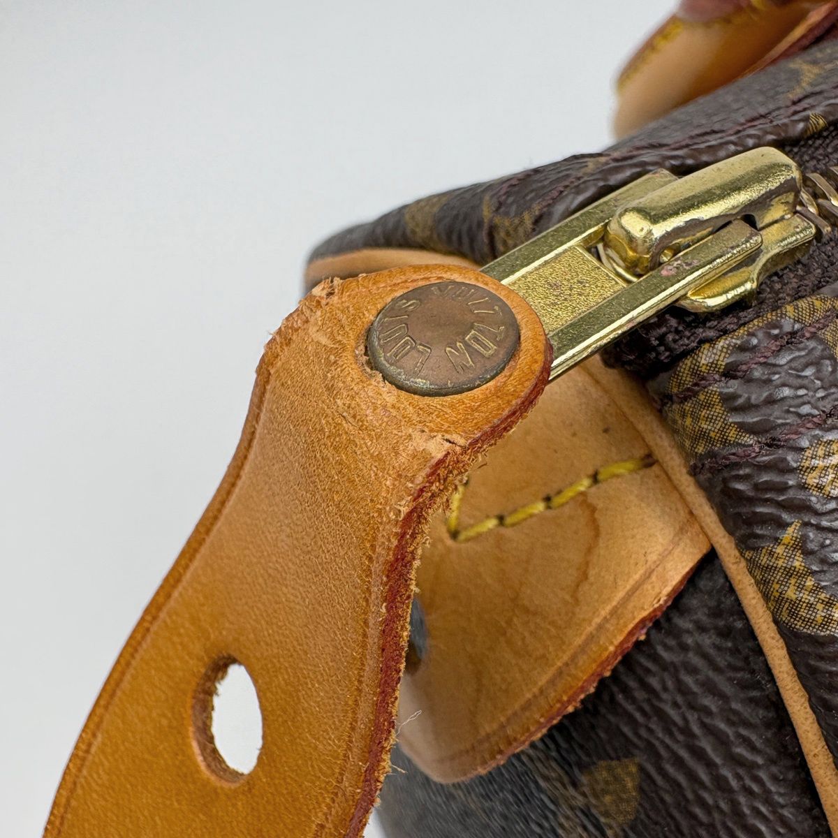 ルイ・ヴィトン Louis Vuitton スピーディ25 ハンドバッグ モノグラム ブラウン M41528 レディース 【中古】