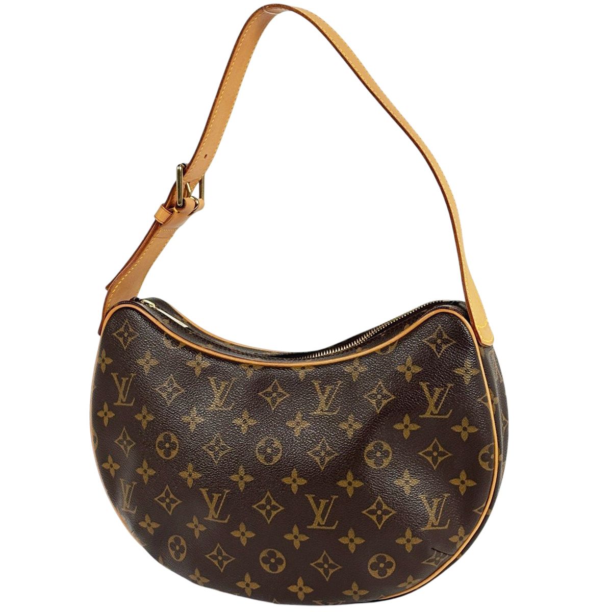 ルイ・ヴィトン Louis Vuitton クロワッサンMM ショルダーバッグ モノグラム ブラウン M51512 レディース 【中古】