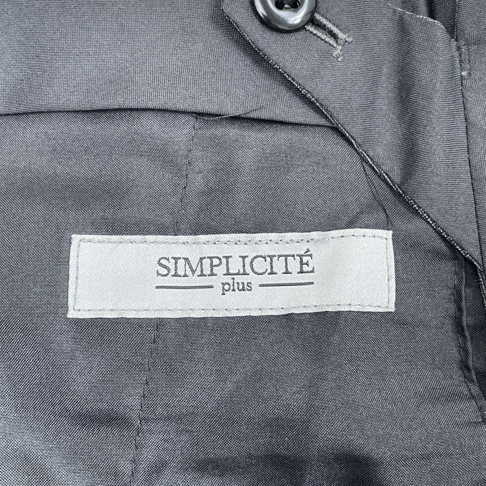 Simplicite plus シンプリシテェ プリュス 春夏 ウール☆ グレン