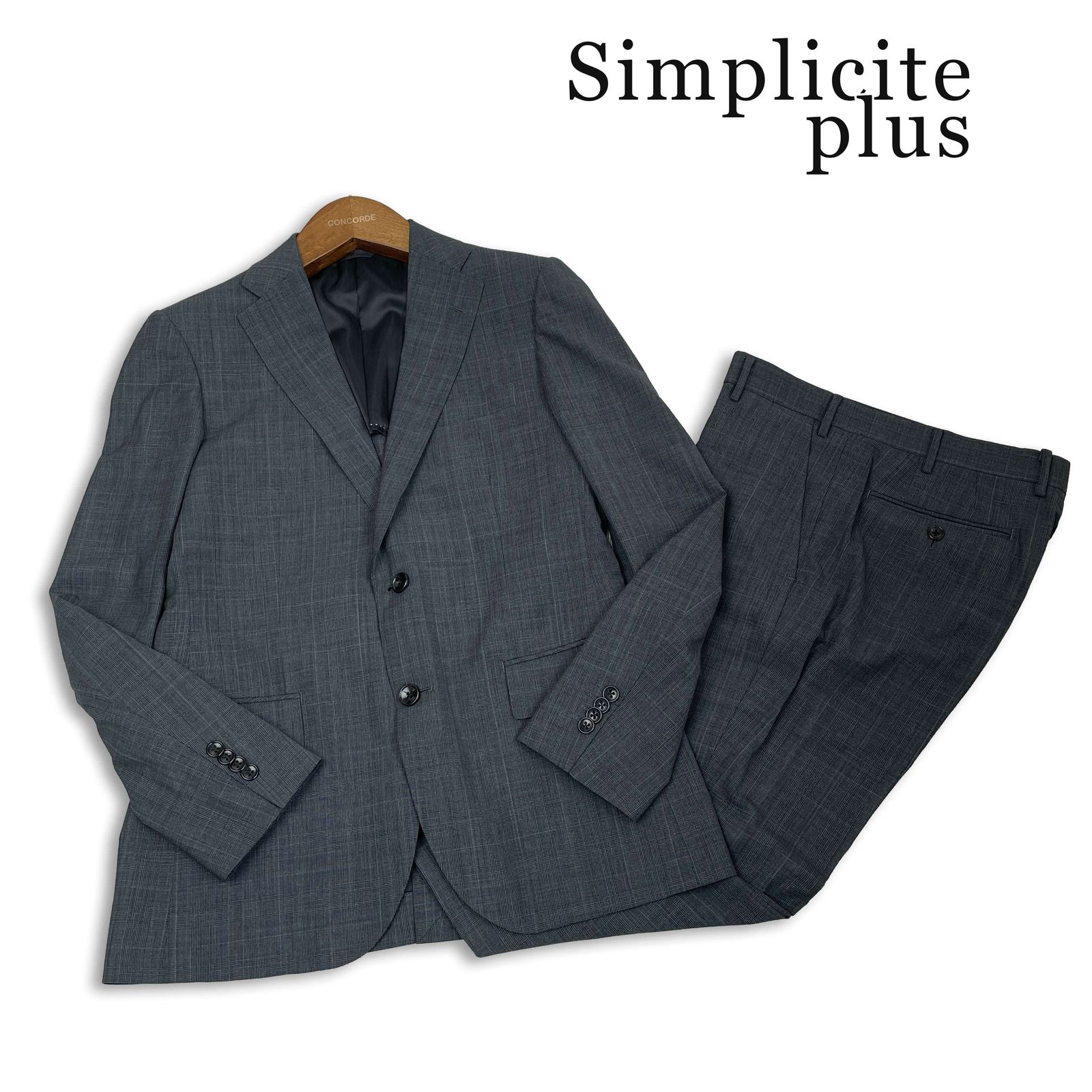 Simplicite plus シンプリシテェ プリュス 春夏 ウール☆ グレン