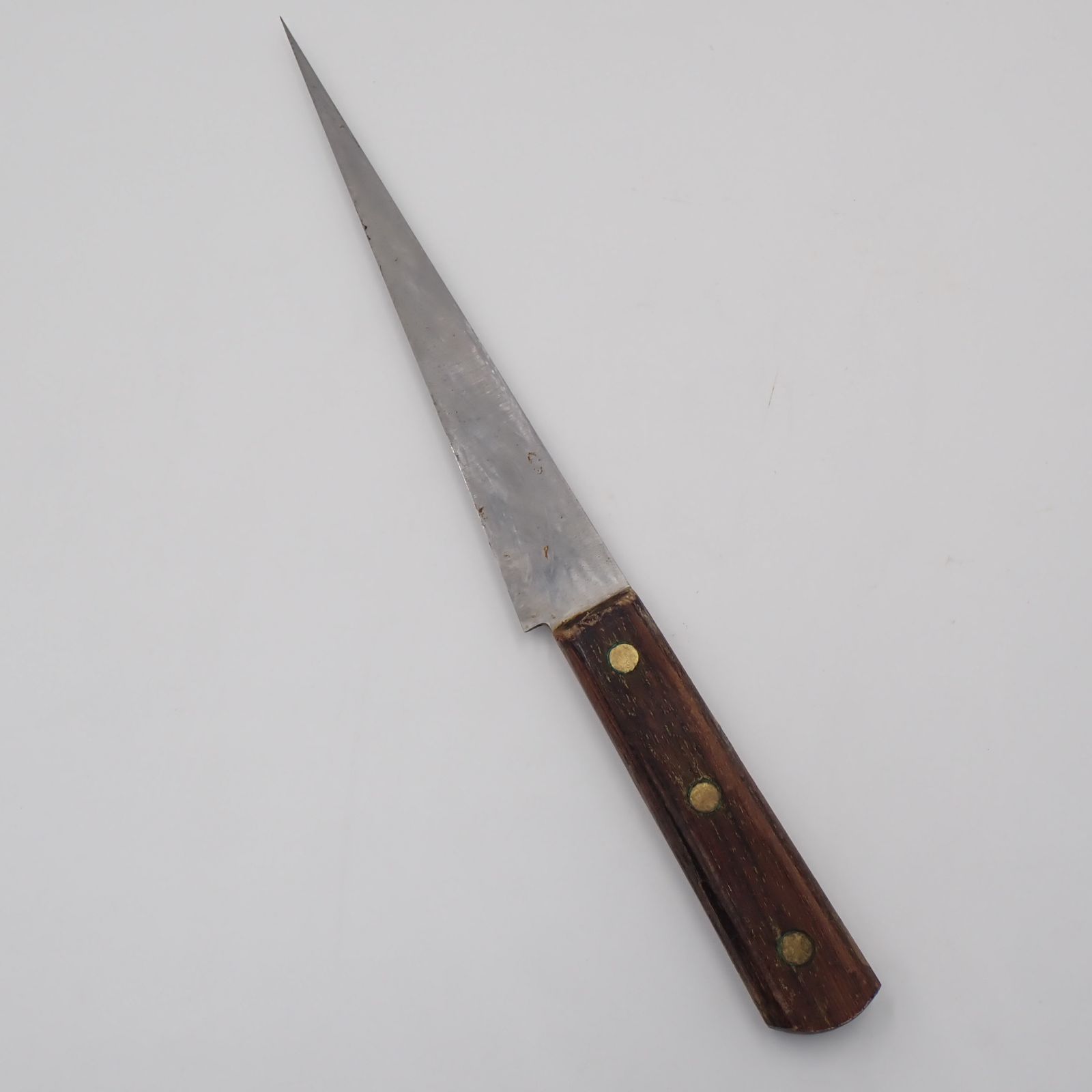 送料無料 正広別作 筋引 包丁 全長33cm 刃長21cm 重量135.8g 木製