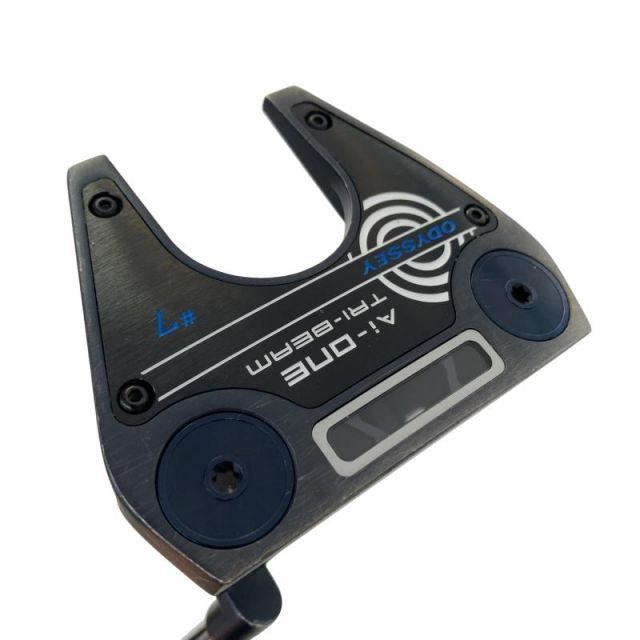 【中古】 オデッセイ Ai-ONE TRI-BEAM #7 34インチ パター PT STROKE LAB 90 スチール (フレックスその他) メンズ 男性用 右利き 右用 Cランク ゴルフクラブ