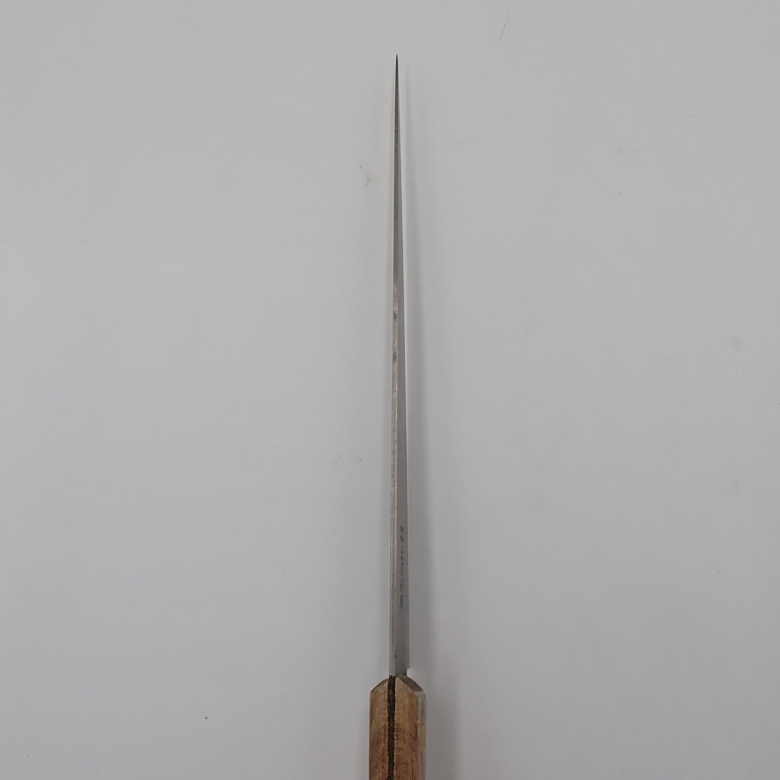 送料無料 正広別作 筋引 包丁 全長33.5cm 刃長22.5cm 重量129.8g 木製