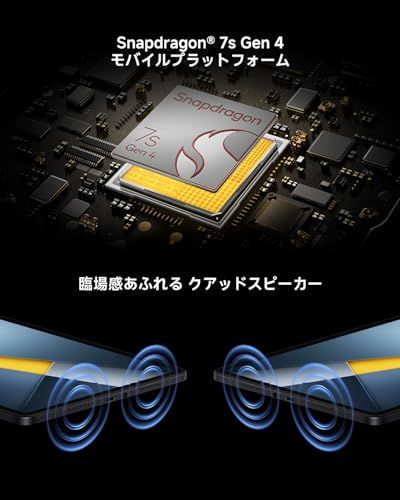 Xiaomi POCO Pad M1 タブレット 8GB+256GB 大型12.1インチディスプレ 2.5K 120Hz 12000mAh 大容量バッテリー リバース充電対応 Snapdragon 7s Gen 4チップ 2TBまで拡張 Do 36d9c94d