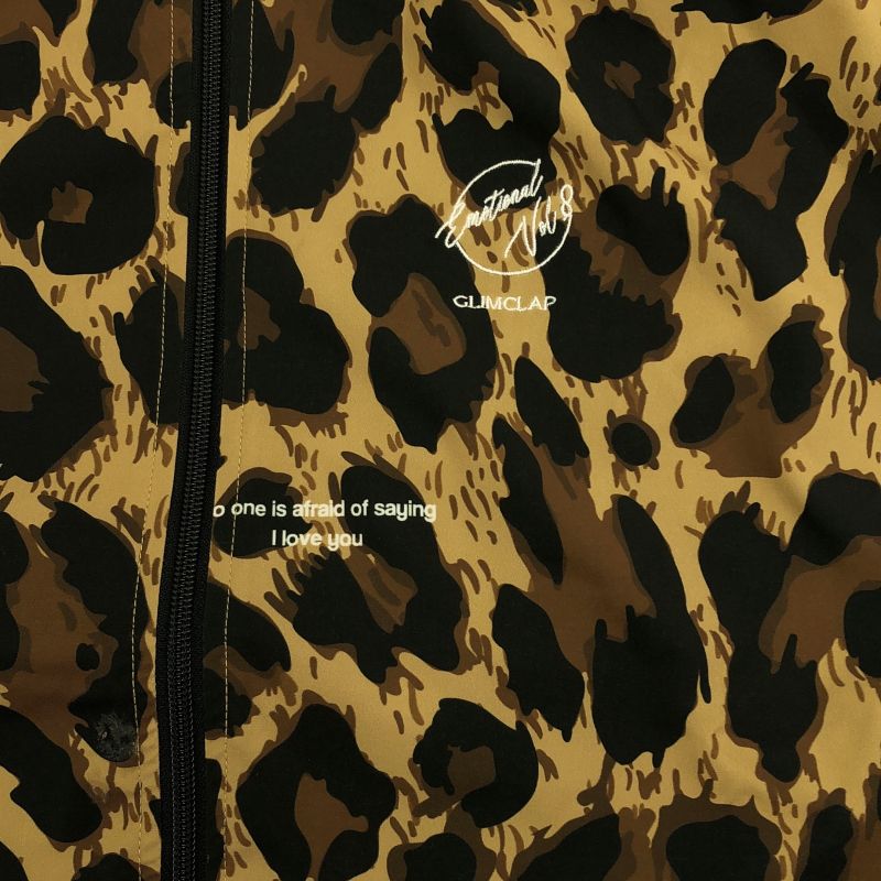 中古】GLIMCLAP ジャケット サイズL レオパード柄[91] - メルカリ