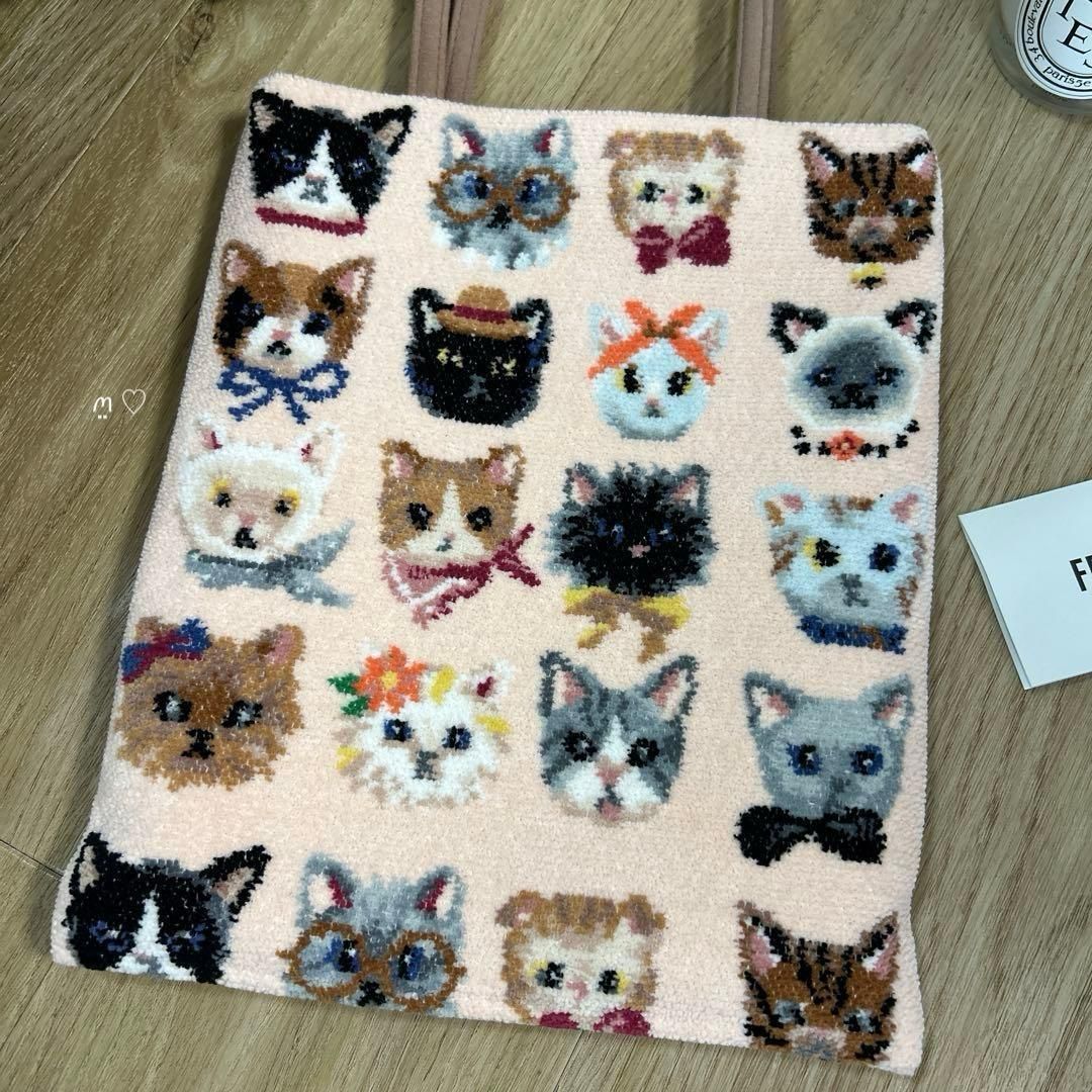 FEILERフェイラー ラブラリープリティーキャッツトートバッグ 猫柄