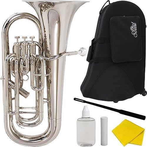 【新品】Soleil ソレイユ ユーフォニアム (ユーフォニウム) SEU-3/SV シルバー セミハードケース付属