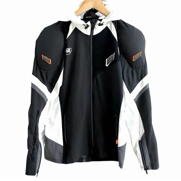 バイク HYOD UCHIMIZU D3O AIR COOL DRY MESH PARKA ウチミズ ジャケット L