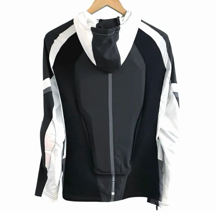 HYOD UCHIMIZU AIR COOL DRY PARKA白黒 ウチミズ HYOD UCHIMIZU D3O AIR COOL DRY MESH PARKA ウチミズ ジャケット L