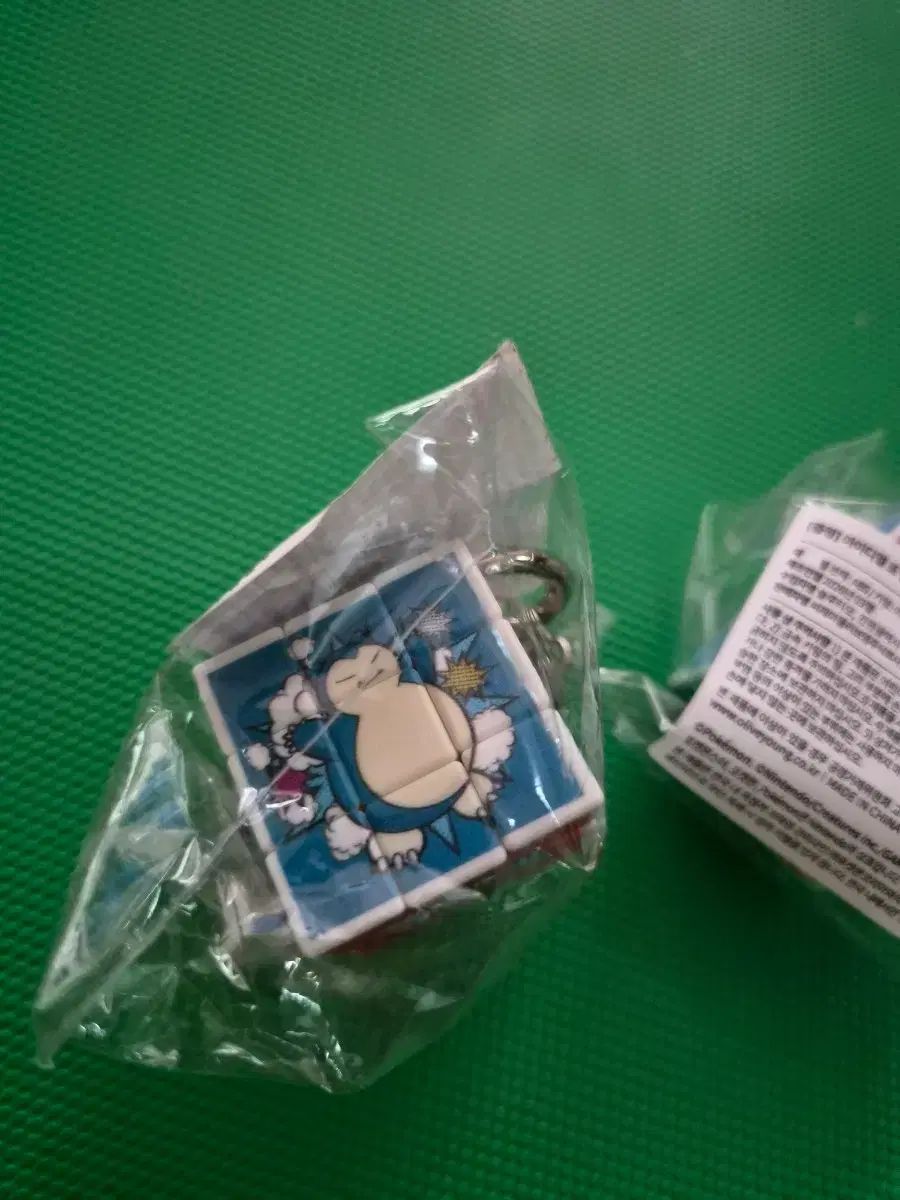 未開封)アイディアル ポッケンモン キューブ カビゴン キーホルダー
