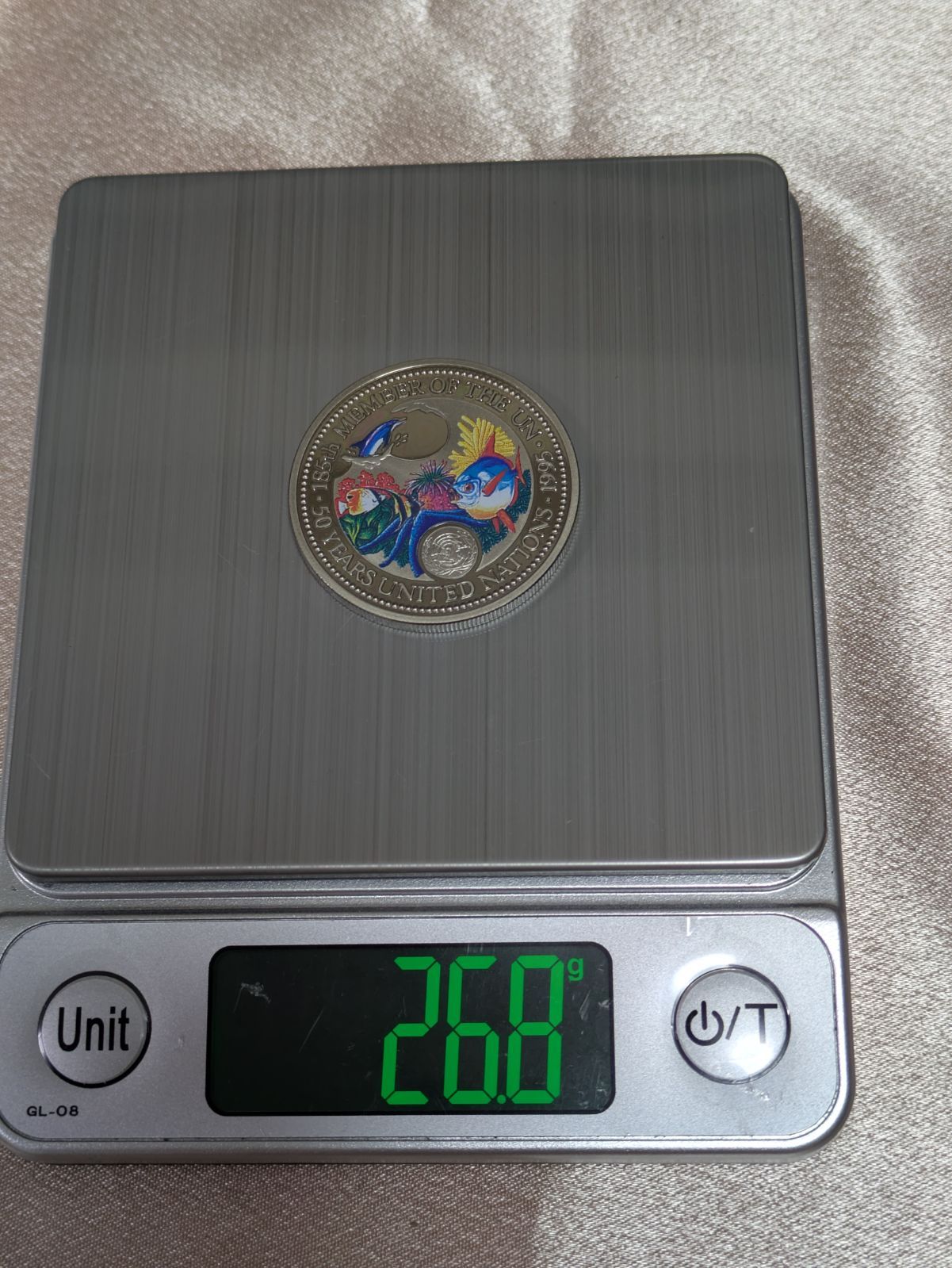 1995年 1ドル 記念硬貨 パラオ共和国 プルーフカラーコイン - メルカリ 1995年 1ドル 記念硬貨 パラオ共和国 プルーフカラーコイン - メルカリ
