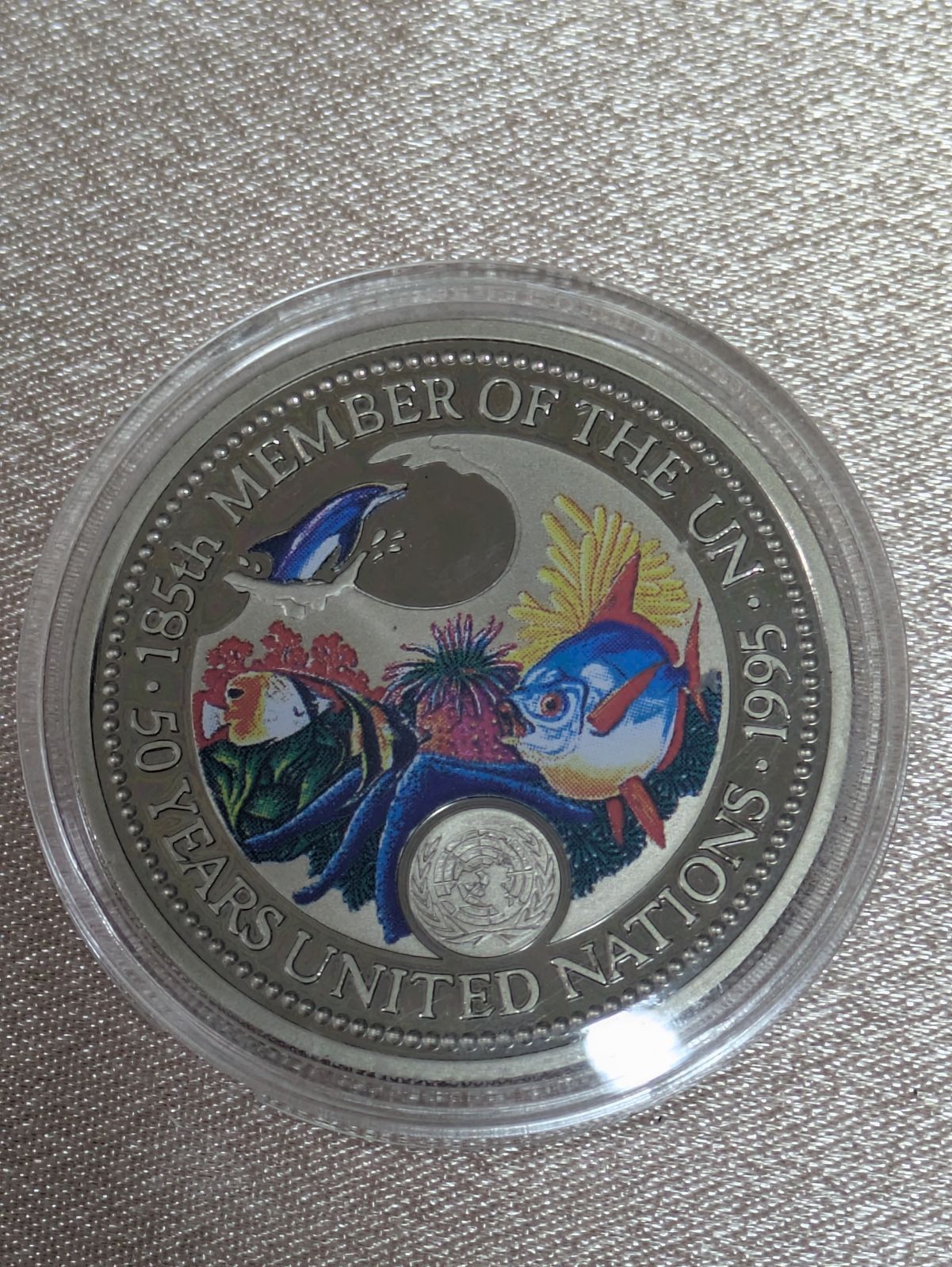 1995年 1ドル 記念硬貨 パラオ共和国 プルーフカラーコイン - メルカリ