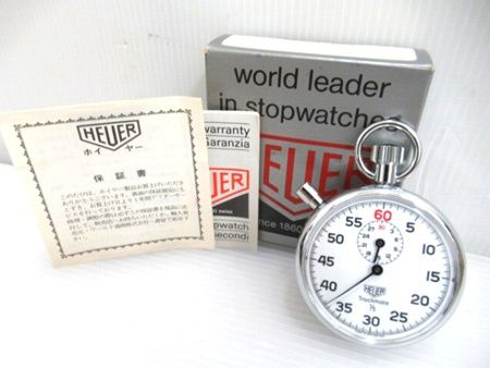 ホイヤー HEUER ストップウォッチ 手巻き トラックメイト TRACKMATE