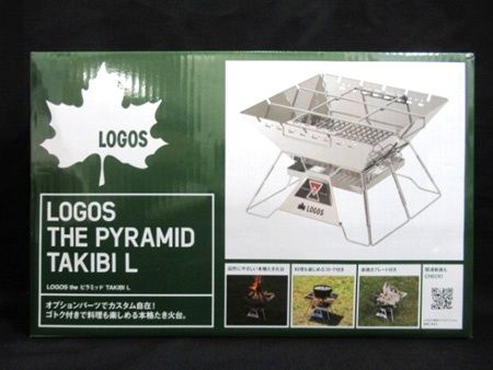ロゴス LOGOS the ピラミッド TAKIBI L 81064162 中国製 焚き火台 未使用■
