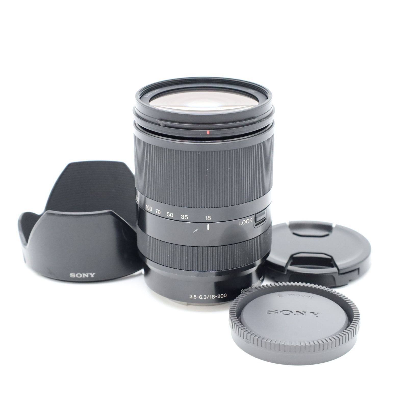 SONY E 18-200mm F3.5-6.3 OSS LE ズームレンズ ソニーEマウント 動作確認済 ソニー #S031008