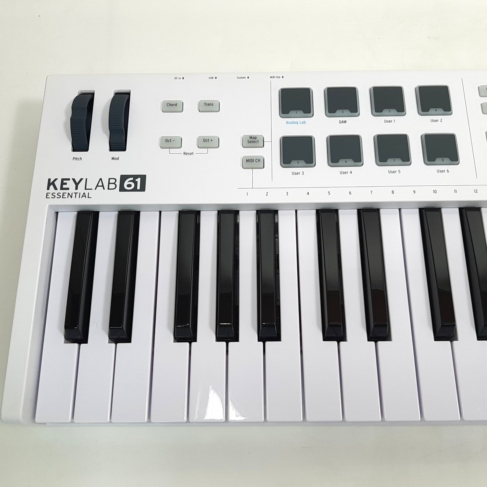Arturia KeyLab Essential 61 MIDIキーボード コントローラー 動作確認