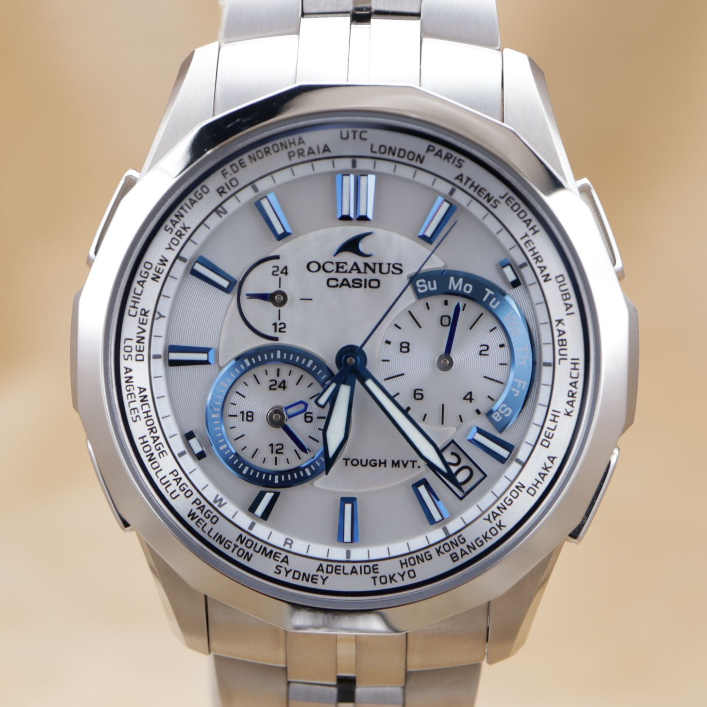 カシオ オシアナス マンタ 白蝶貝 OCW-S1400PW-7AJF CASIO OCEANUS 