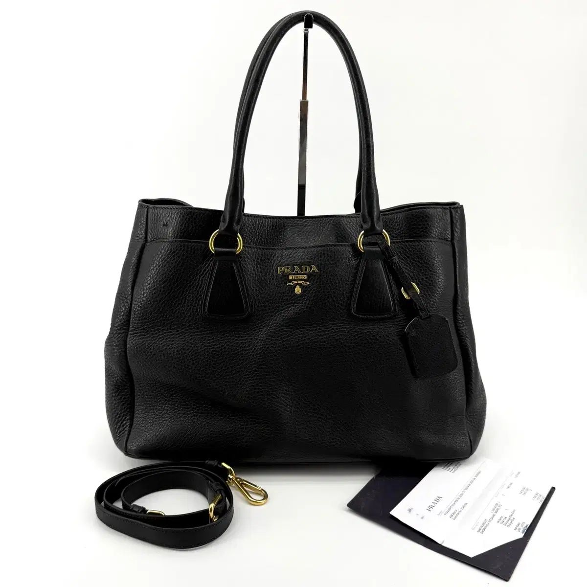 PRADA（プラダ）ビテロダイノ トートバッグ兼ショルダーバッグ 58,205円