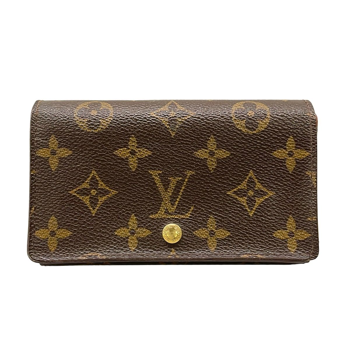 LOUIS VUITTON(ルイヴィトン) 2つ折り財布 モノグラム ポルト モネ
