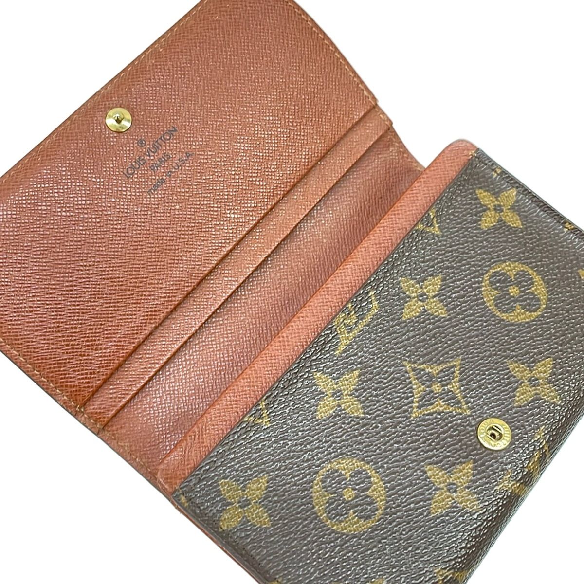 LOUIS VUITTON(ルイヴィトン) 2つ折り財布 モノグラム ポルト モネ