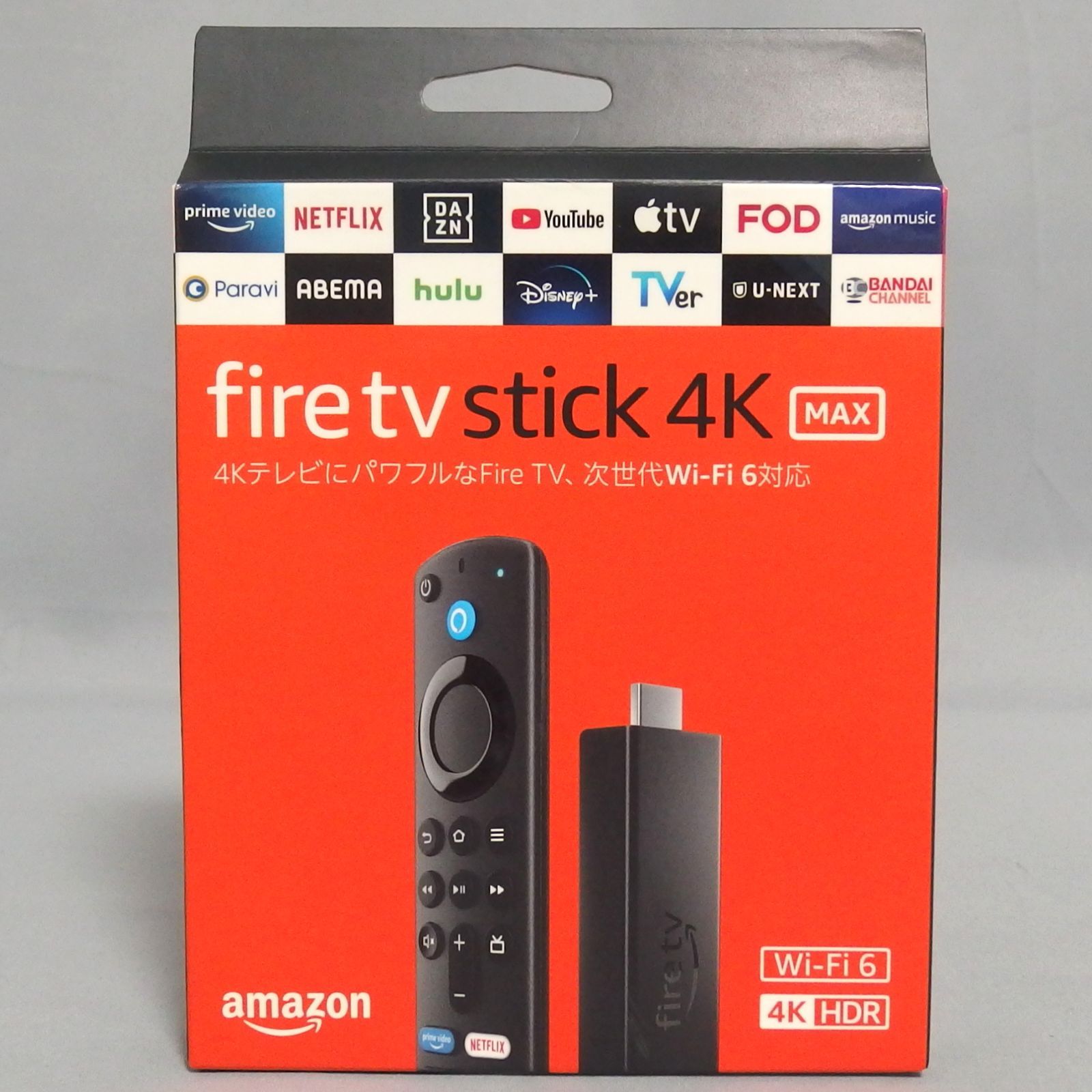 未開封☆amazon fire tv stick 4K MAX 第1世代 ファイヤー ティー