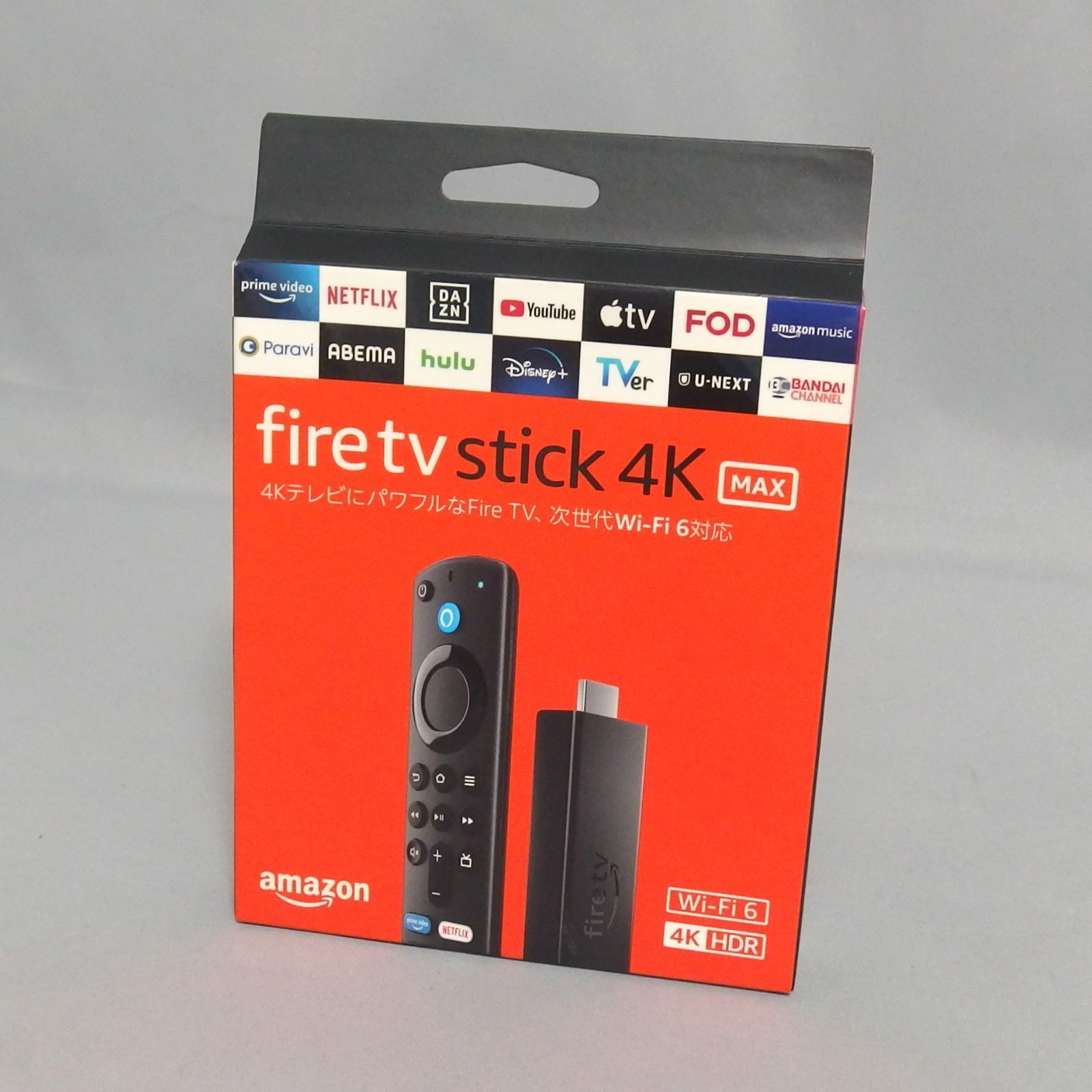 未開封☆amazon fire tv stick 4K MAX 第1世代 ファイヤー ティー