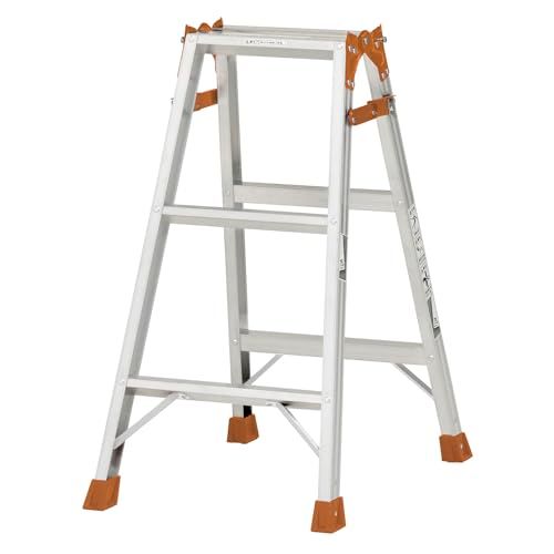 ★新品★ピカ(PiCa) ピカコーポレイション 脚立 はしご兼用脚立 軽量 3段 3尺 80cm アルミニウム シルバー K-90D 647916ea