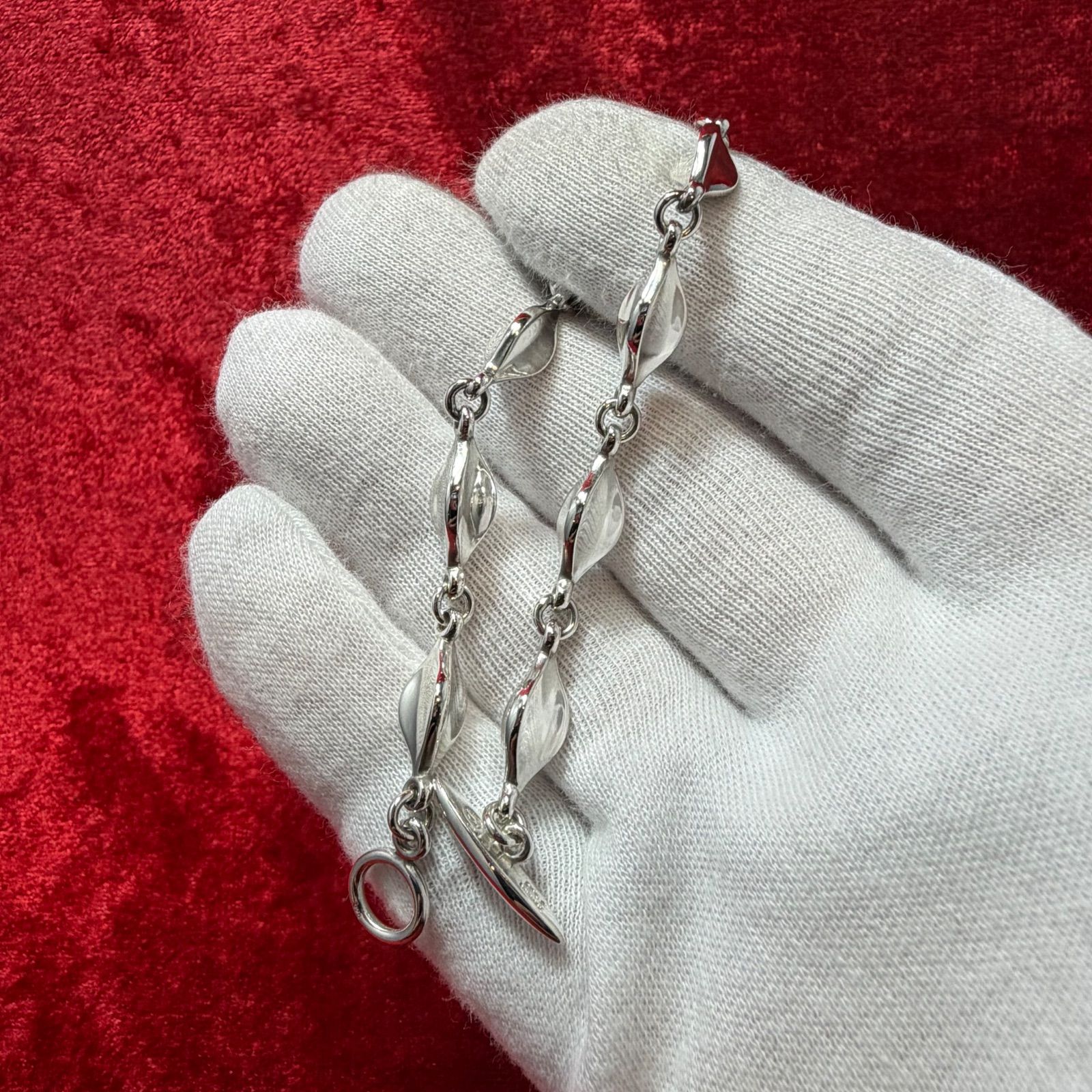 美品 ブレスレット ♯180 ジョージジェンセン/GEORG JENSEN - メルカリ