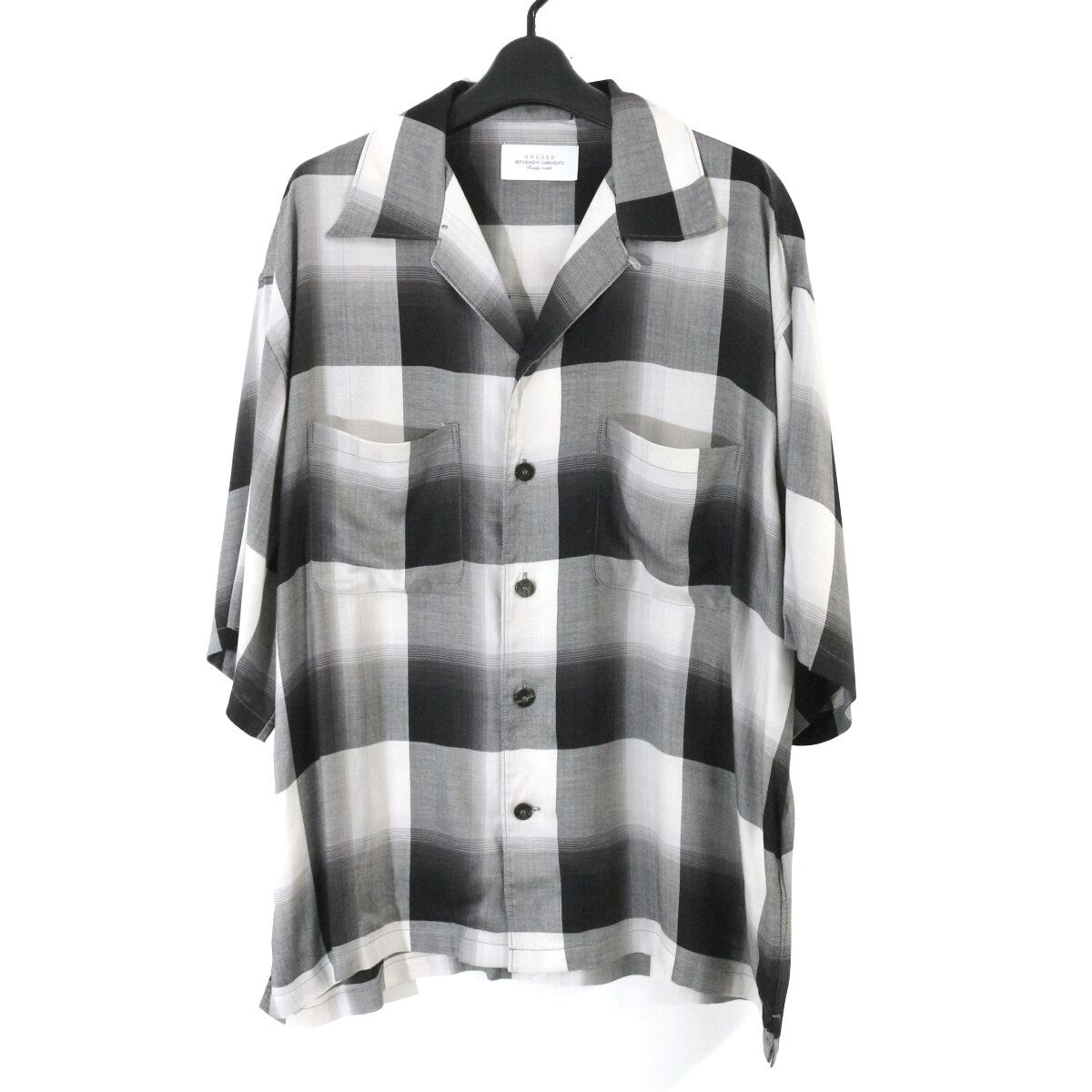 UNUSED × SUGARHILL アンユーズド シュガーヒル 22SS Ombre check open
