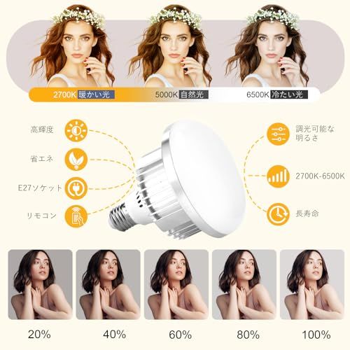 写真撮影ソフトボックス 40x40cmライトボックス LED 撮影用照明キッ 155cm調整可能三脚付き 5400K 写真照明用セット 折り畳み式スタジオ照明キット 収納バッグ付き お持ち込みやすい ポートレート スタジオ撮影用 製品撮影 ビ 188d8cb1