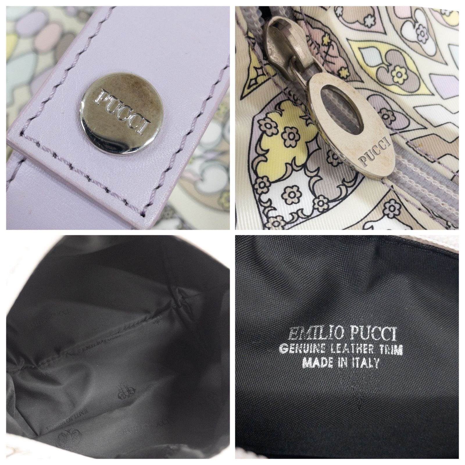 EMILIO PUCCI エミリオプッチ アクセサリーポーチ バニティ EMILIO PUCCI エミリオプッチ アクセサリーポーチ 化粧ポーチ ミニ